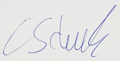 Unterschrift Schulz