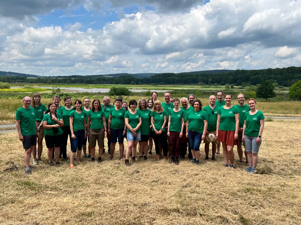 Teamfoto Stiftung Naturschutz Thüringen